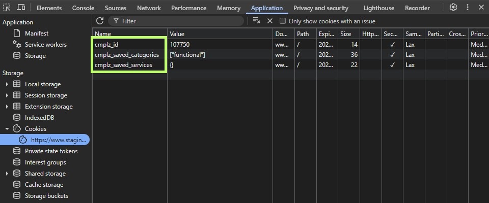 Identificar plugin de cookies en navegador